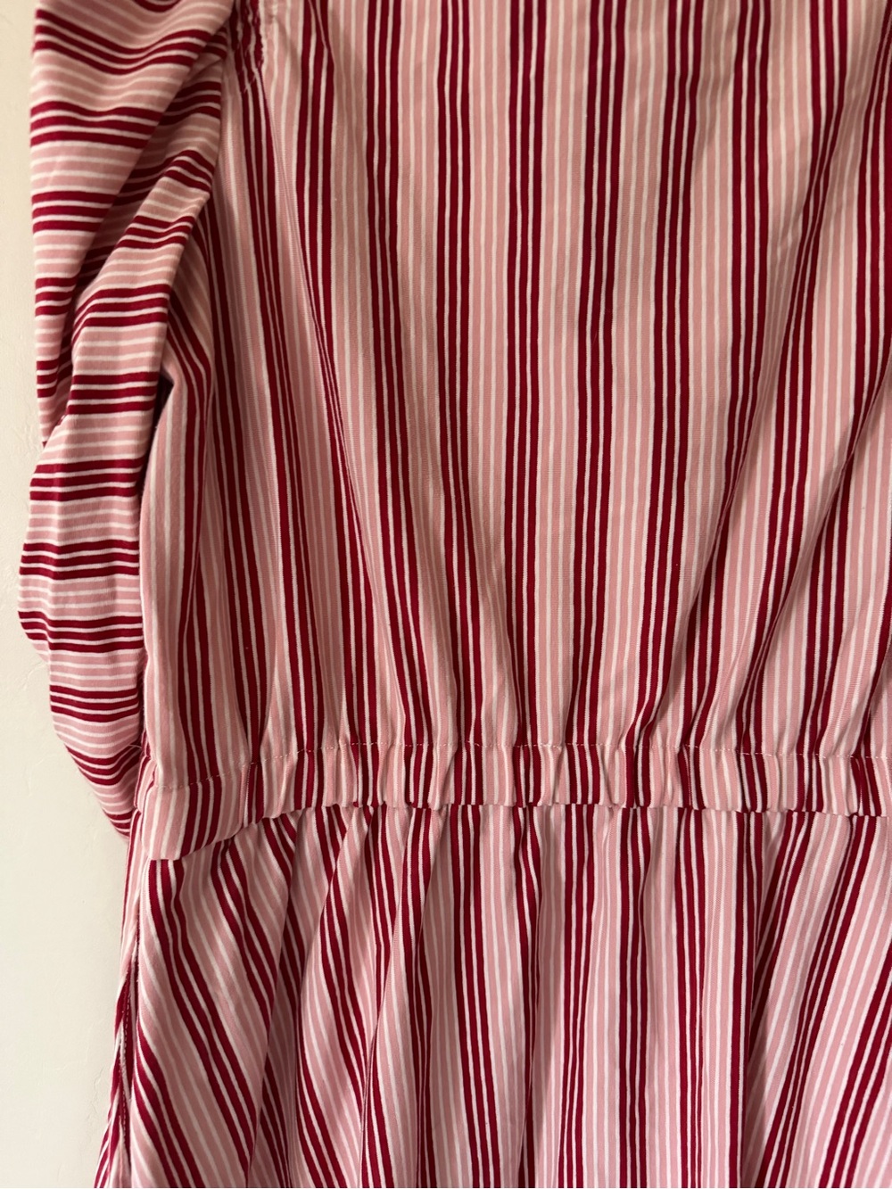 Matilda Jane Heart to Heart McIntosh Red Striped Knit Dress with Pockets - Picture 7 of 7